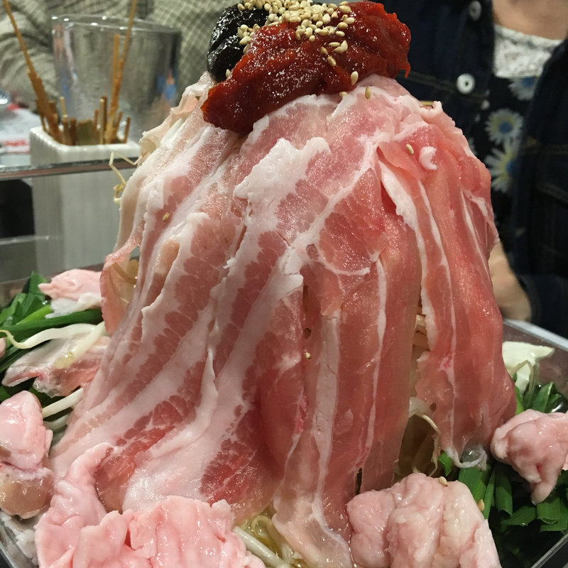 ちりとり鍋(串カツ やまだ 茂原店)