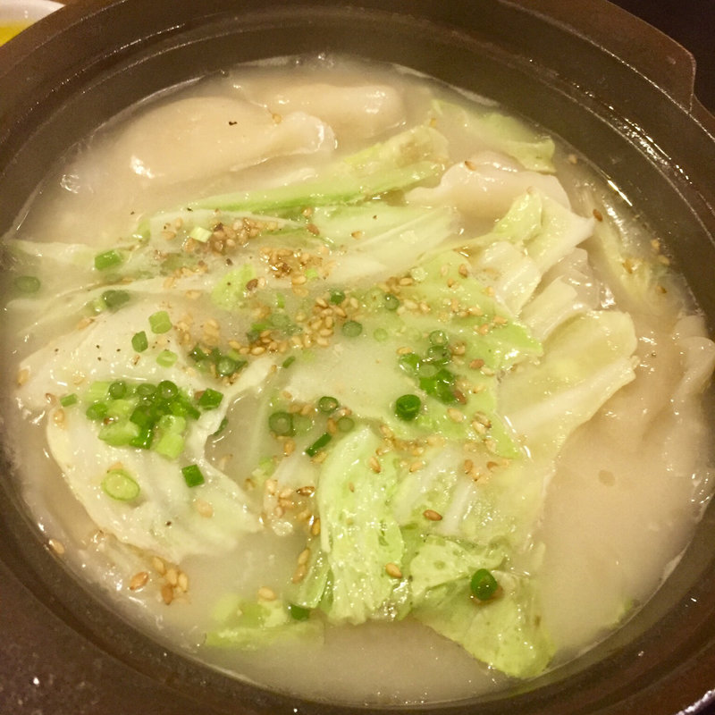 スープ餃子(吉坊庵)