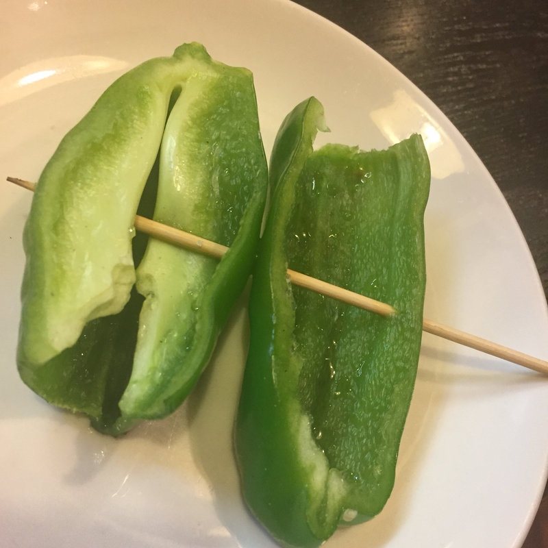 ピーマン(焼鳥はなび)