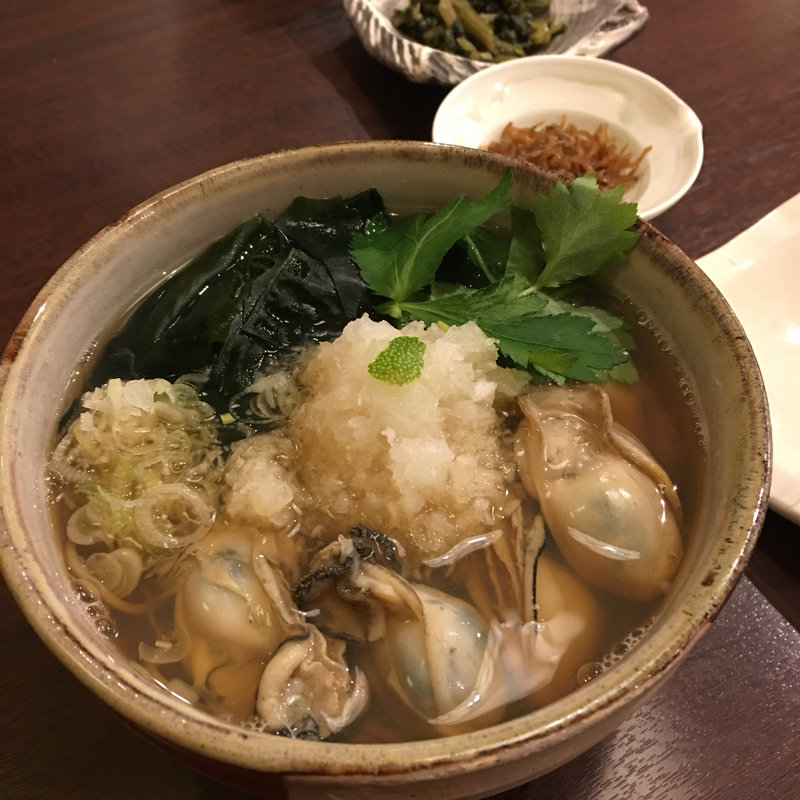 かきみぞれそば(そば正 )