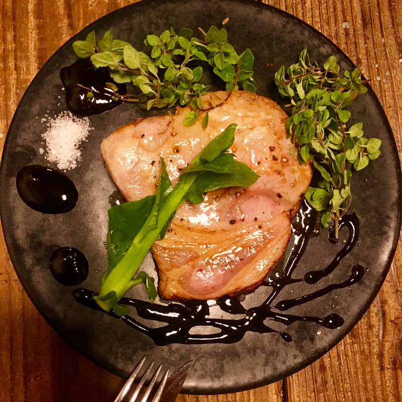 岩中豚のグリル真空低温調理(WE ARE THE FARM 恵比寿店)