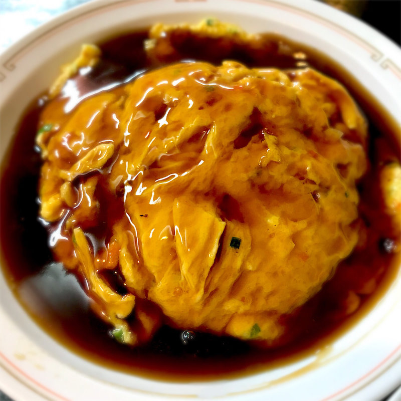 天津飯(小籠包の長城 )
