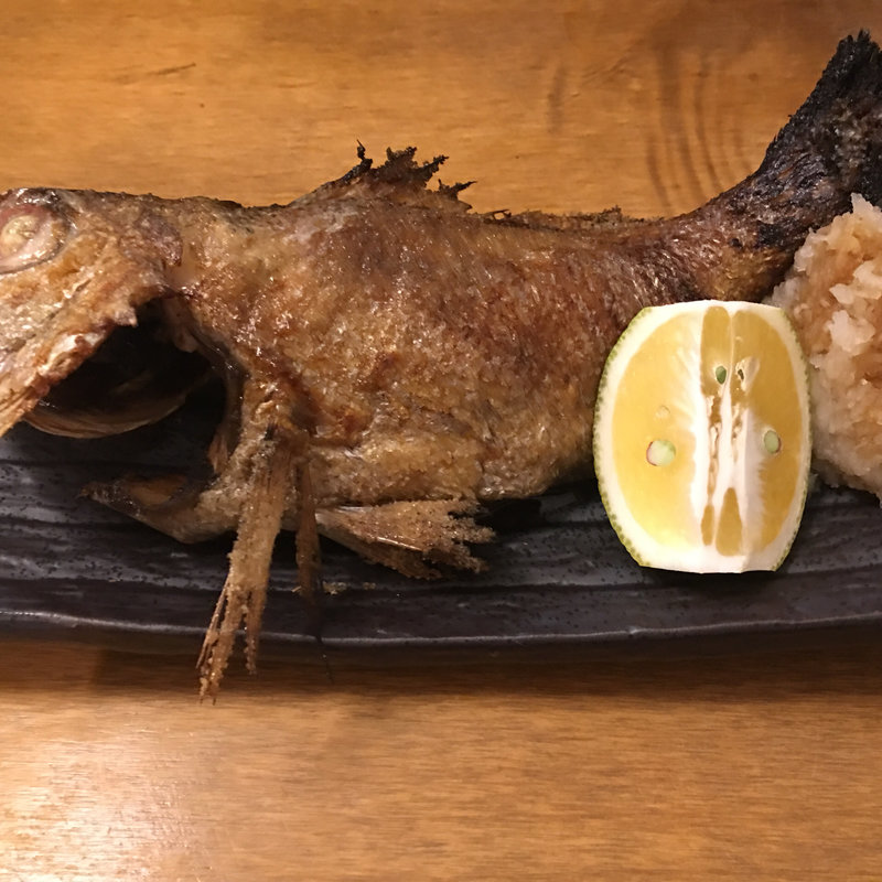 のどぐろ塩焼き(魚肉菜 座頭 道安)