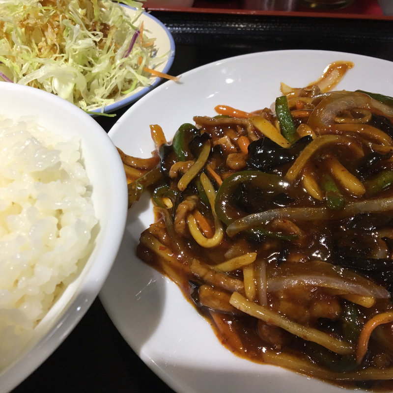 四川風豚肉炒め(絆 （【旧店名】新新飯店）)