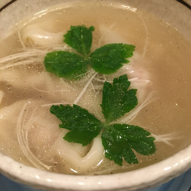 ワンタンスープ(六本木 串むら （くしむら）)
