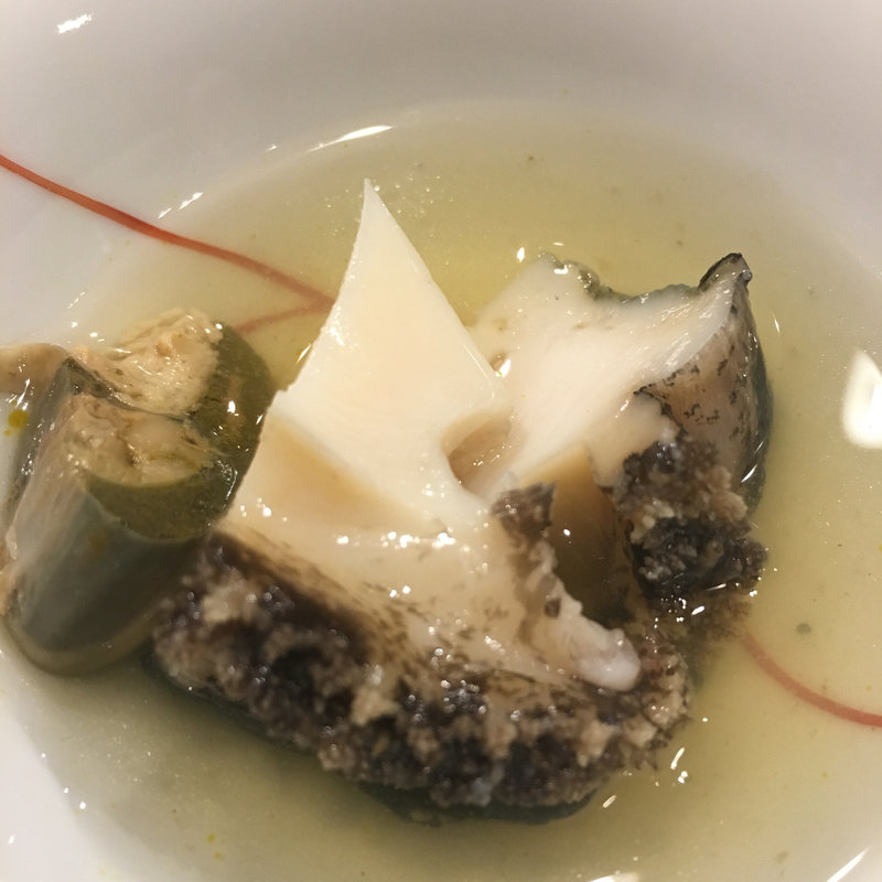 アワビの刺身(和田上)