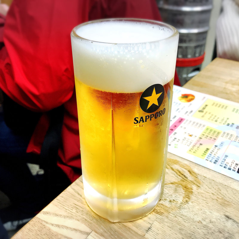 生ビール(中)(かね将 )