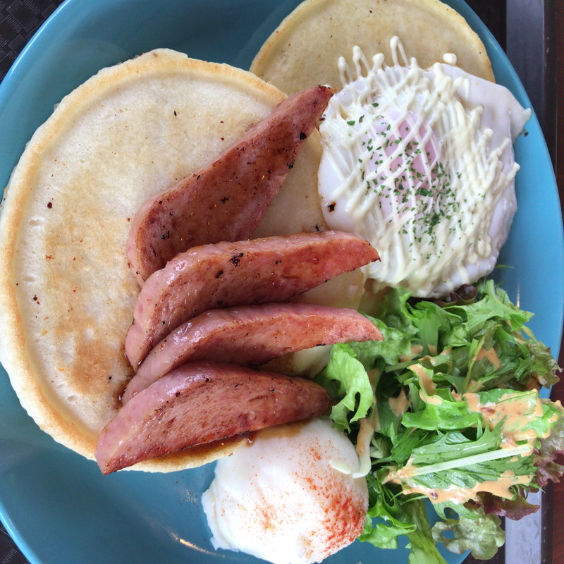 パンケーキスパム(バッド アス コーヒー 佐世保店 （BAD ASS COFFEE）)
