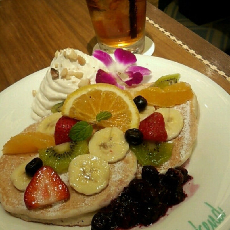 フルーツパンケーキ(Kailua Weekend)