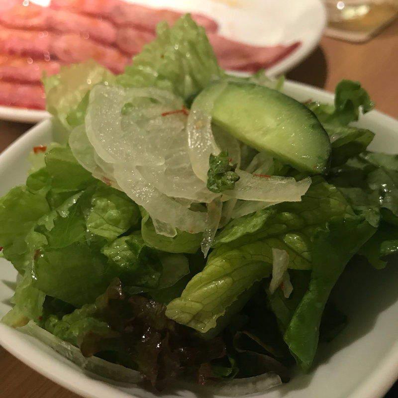 チョレギサラダ(焼肉の名門 天壇 赤坂店)