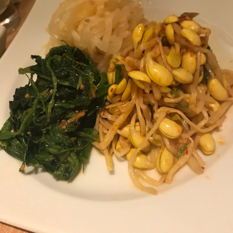 ナムルの盛り合わせ(焼肉の名門 天壇 赤坂店)