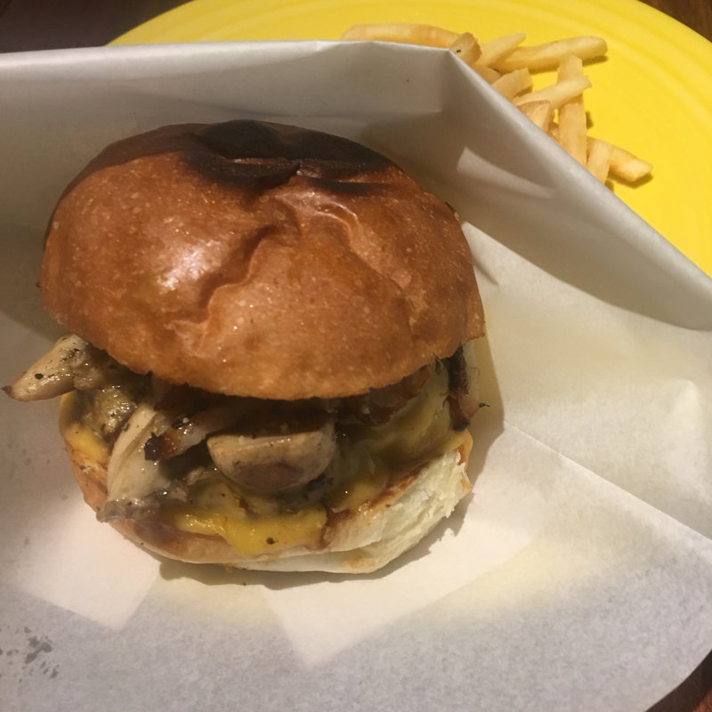 きのこバーガー(エイトバーガーズトーキョー)