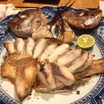 鯛のにぎり(歩路庵 中目黒 （ポジアン）)
