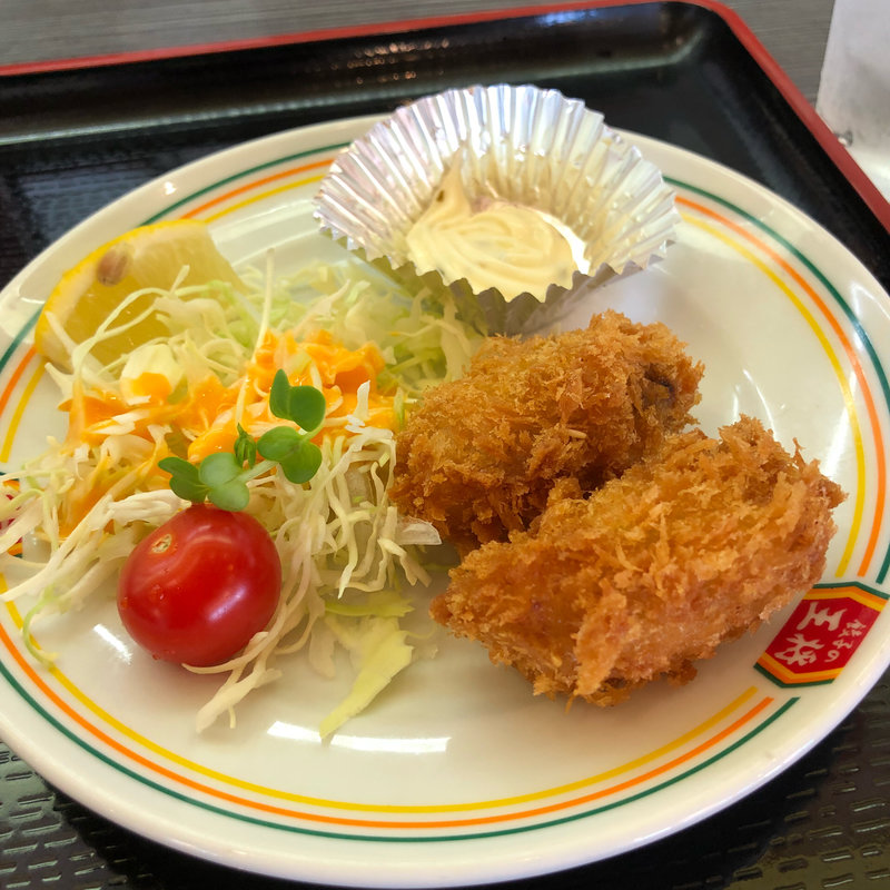 ジャストサイズ カキフライ(餃子の王将 国道泉佐野店)