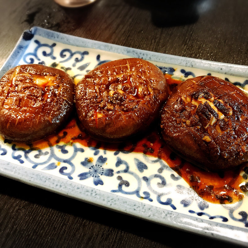 生椎茸のゆずこしょう焼(壇太)