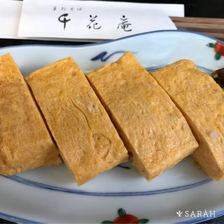 恵寿卵のだし巻き玉子(千花庵 鎌倉店)