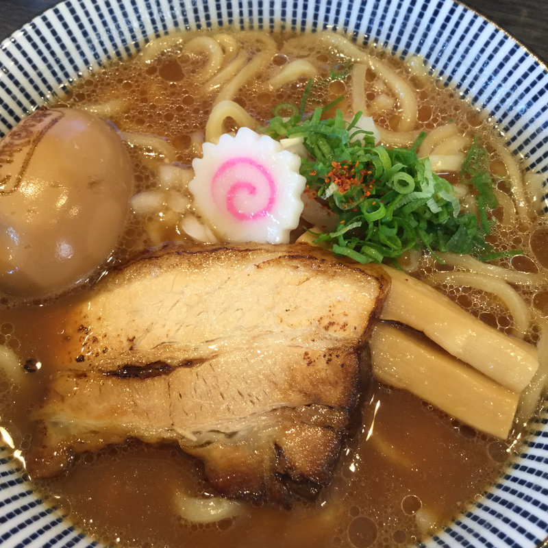 鮮魚とWスープのラーメン(まるぜんラーメン)