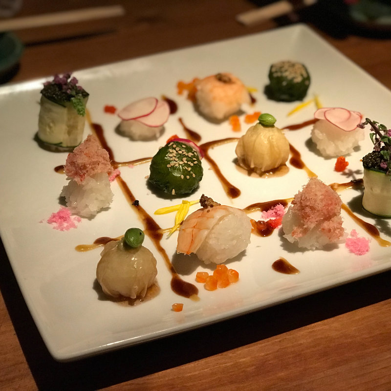 まり寿司(なっぱごちそう 目黒)