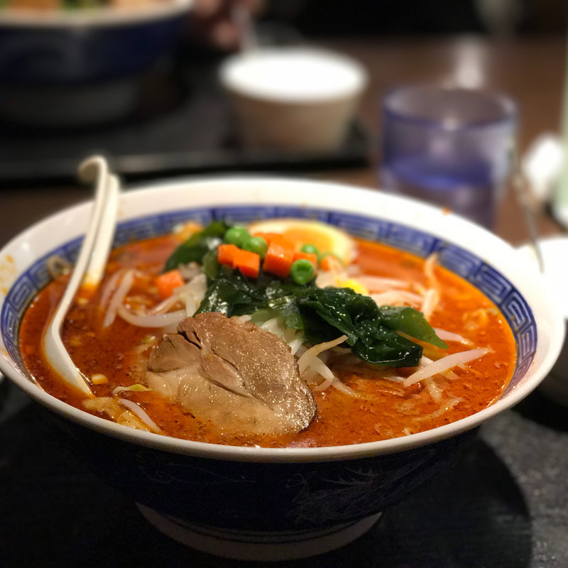 麻辣刀削麺(祥龍房刀削麺荘 )