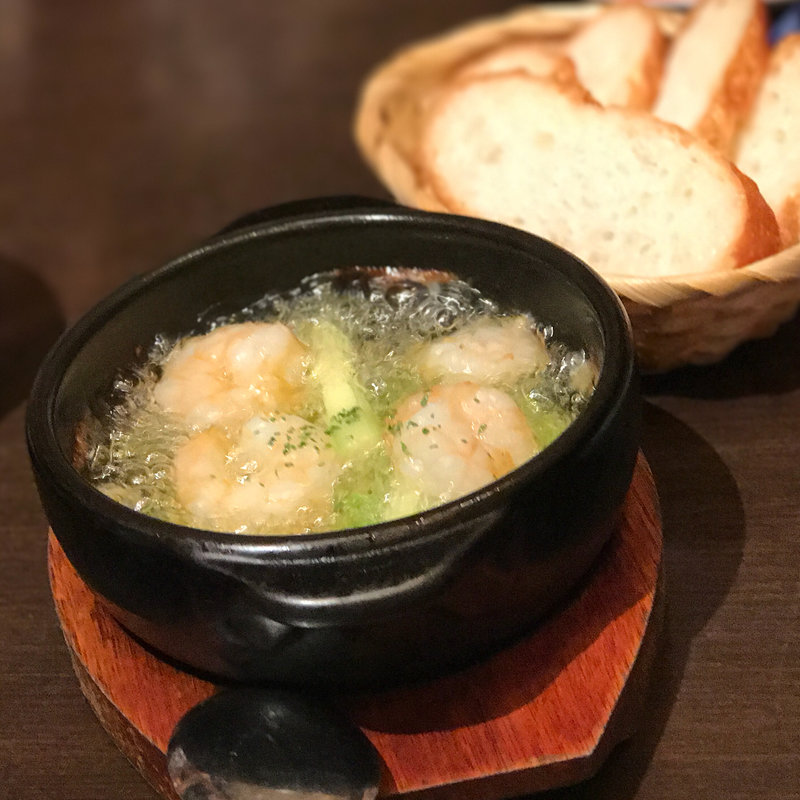 アヒージョ(神楽坂イカセンター)