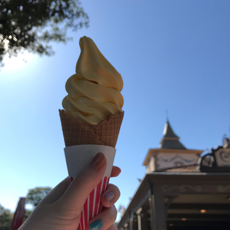 かぼちゃソフトクリーム(S.S.コロンビア・ダイニングルーム)