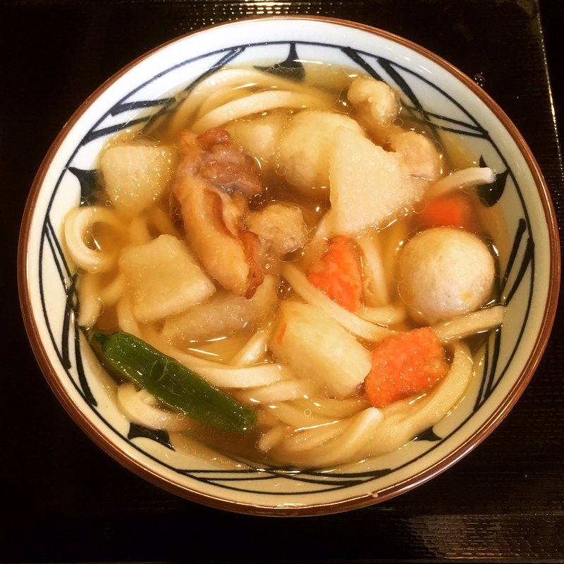 ごろごろ野菜の揚げ出しうどん(丸亀製麺 多治見店 )