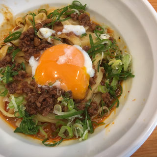 汁なし坦々麺＋温泉玉子(拳玉 )