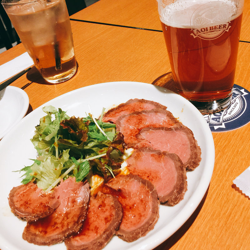 ローストビーフ(AOI BREWING TAP & GRILL)