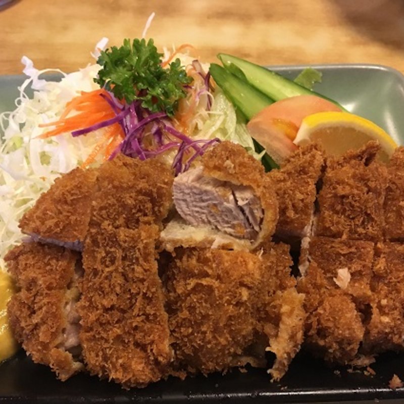 上ヒレ定食(とんかつ 竹家 （とんかつ たけや）)