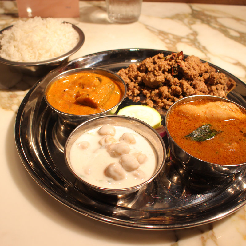 tamilnadu nonveg thali(サンバレーホテル （SUNVALLEY HOTEL）)