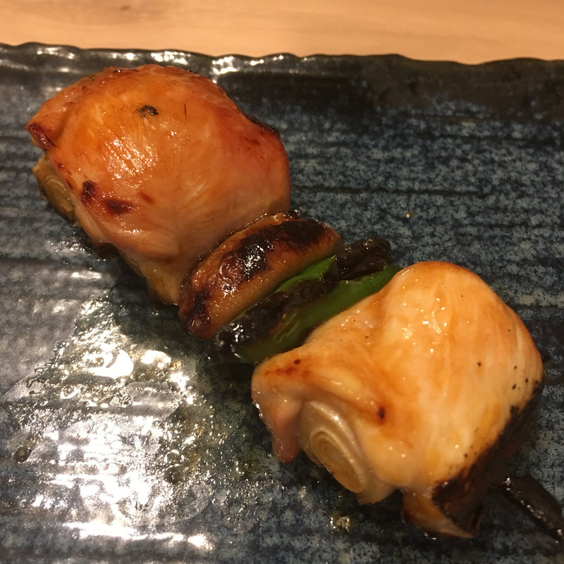 ねぎ巻き(焼鳥 高田)