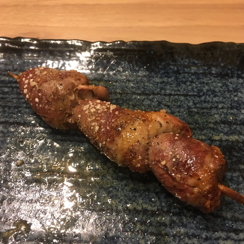 丸ハツ(焼鳥 高田)