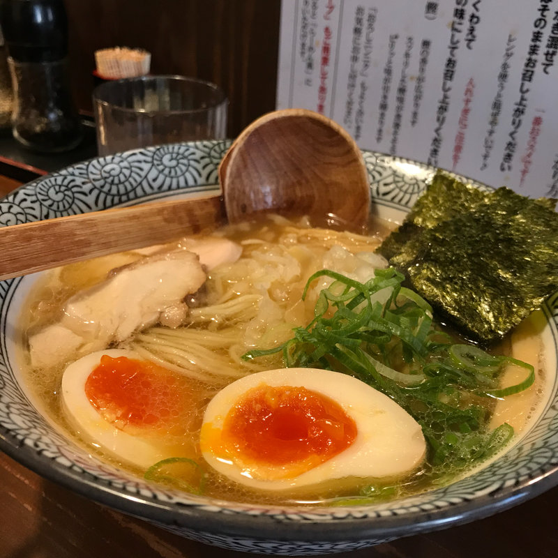 和風醤油鶏白湯らーめん(麺匠 黒庸介 くろようすけ)