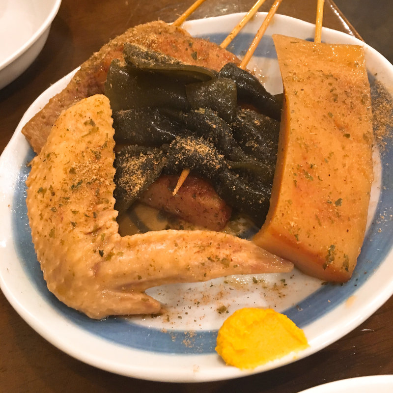 おでん盛り合わせ(かぶら屋 阿佐ヶ谷店)