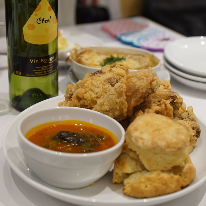 フライドチキン 1/2(egg 東京)