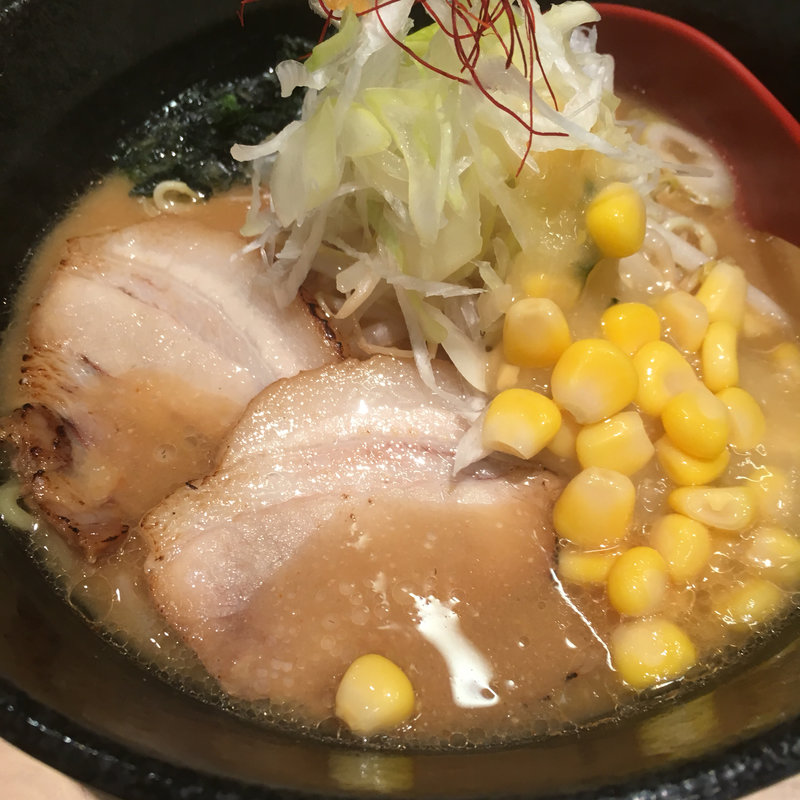 限定味噌ラーメン(にぼしらーめん88 名駅本店)