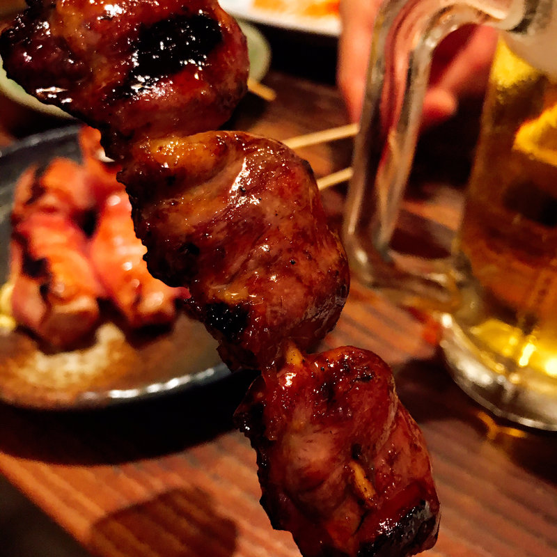 ハツ(やきとり安兵衛下大利店)