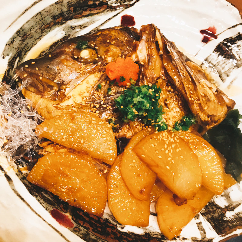 鯛あら煮(こがん鮨)