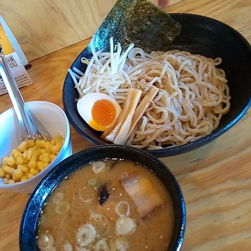 味噌つけ麺（小盛）(らーめん 人間ばんざい)