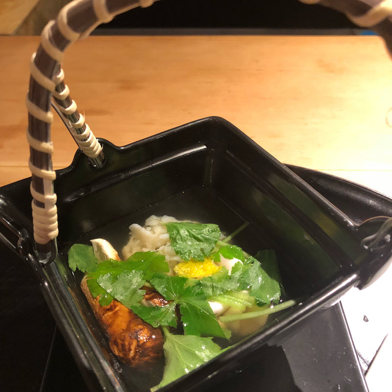 土瓶蒸し(馬鸞)