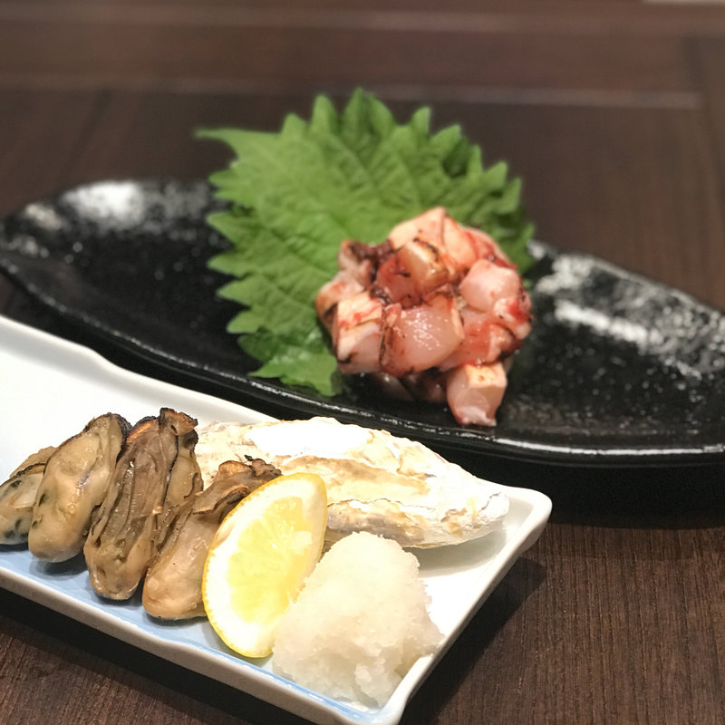 牡蠣一夜干し(浅草 銀鯱 上野パルコヤ店)