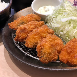 カキフライ定食(松のや武庫之荘店)
