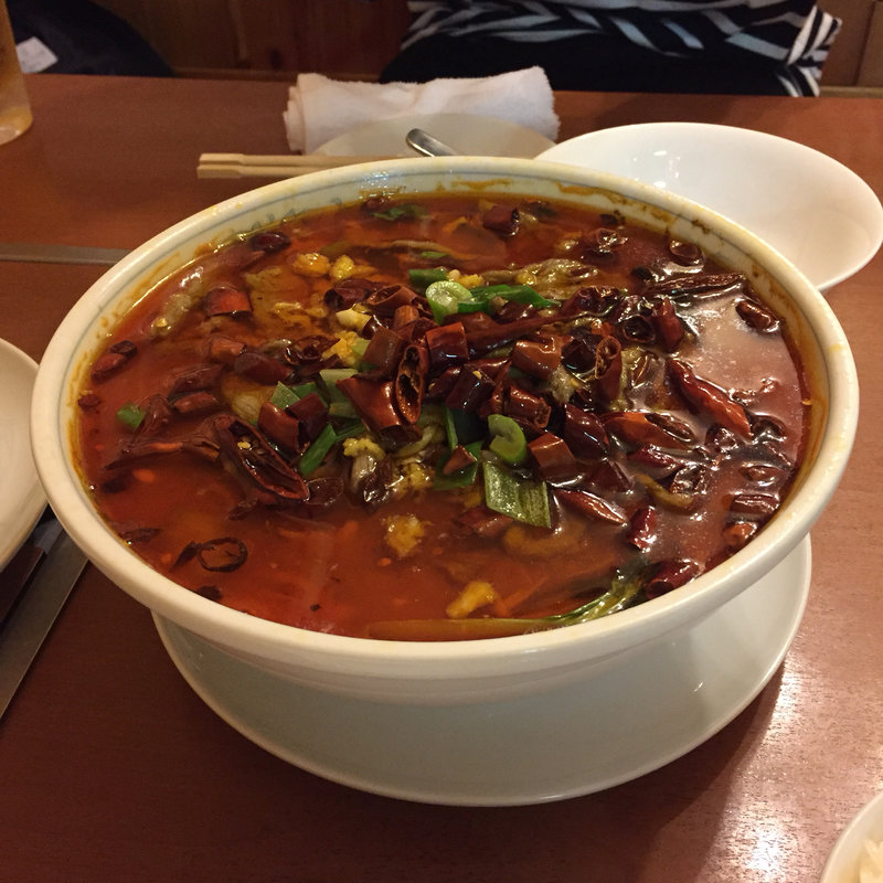 水煮牛肉(恋郷館)