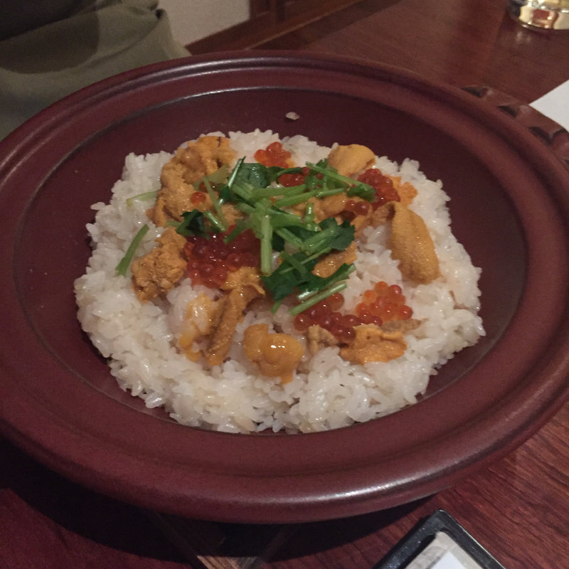 うにイクラごはん(海籠 （ウミカゴ）)