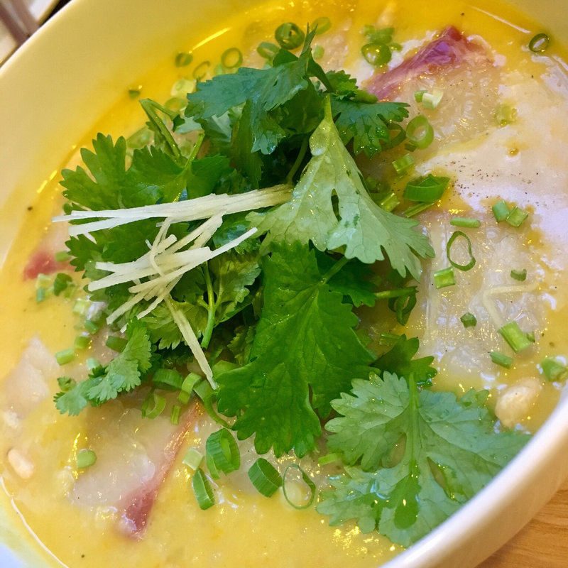 南瓜&香菜入り 中華風 鯛粥(テディアンドダディ )