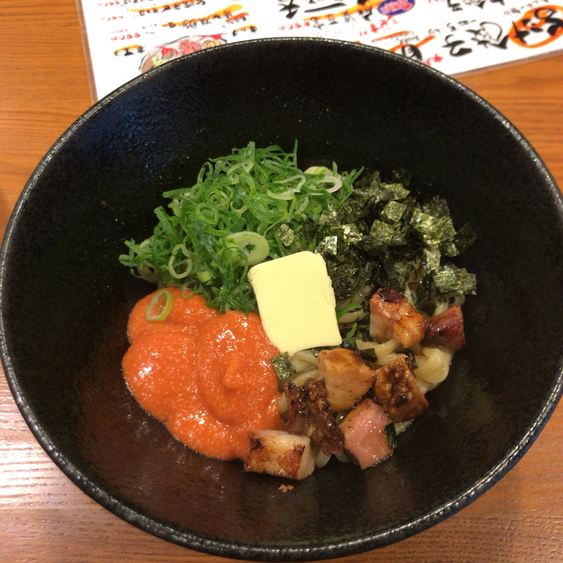 明太子まぜそば(まぜる アメ村店)