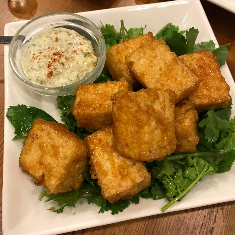 島豆腐南蛮パクタルソース(パクチーハウス東京)