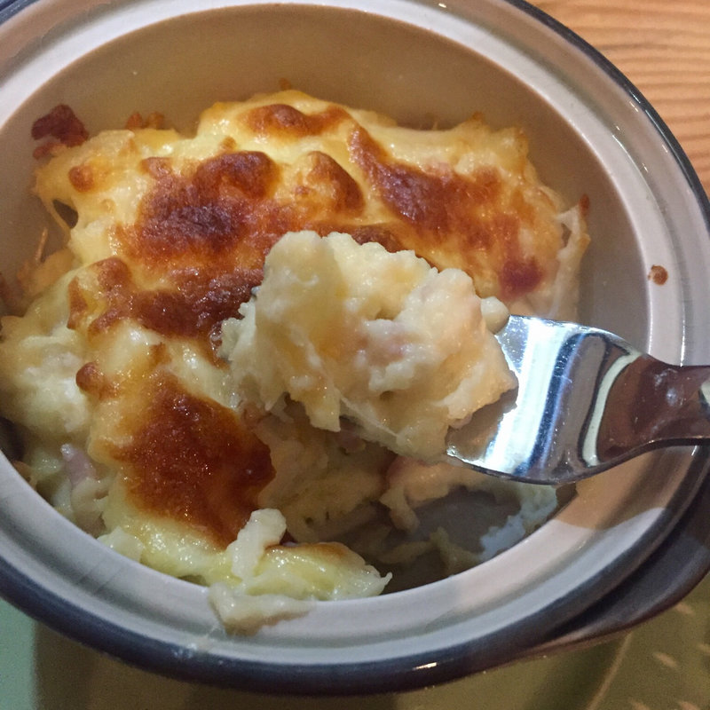 ポテトサラダグラタン(塩梅)