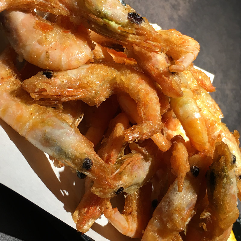 甘海老の唐揚げ(ダイニングしおそう敦賀駅前店)