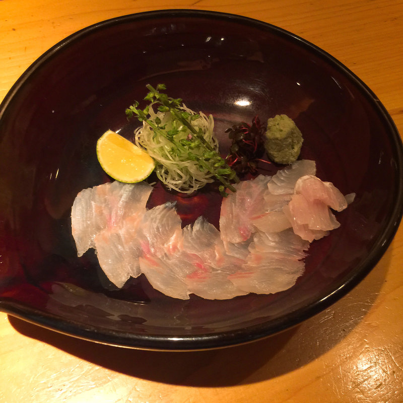 平目の昆布締め(丿貫)